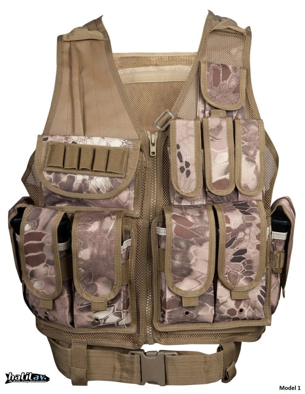 TAKTİKAL ŞARJÖRLÜ YELEK