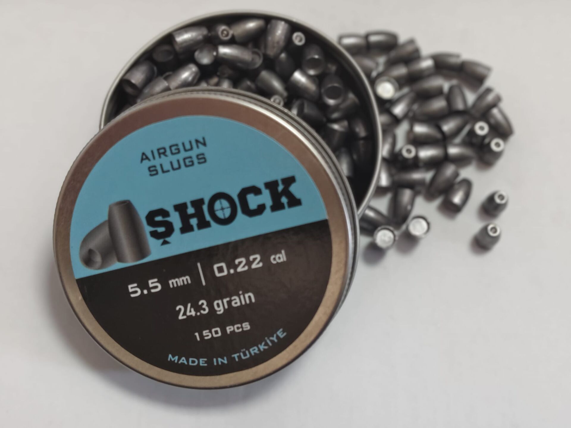 Shock 5,5 mm 24,3 Grain Hollow Point Solid Saçma