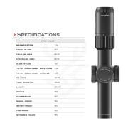 SWAMPDEER GT PRO 1-5X24IR TÜFEK DÜRBÜNÜ