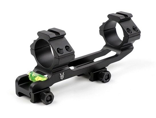 SWAMP DEER CT 25.4/30mm Tek parça 22MM Ray Dürbün montaj ayağı siyah