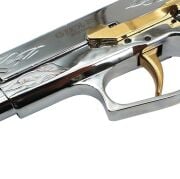 EKOL S66 P. Beyaz Altın İşlemeli Havalı Tabanca
