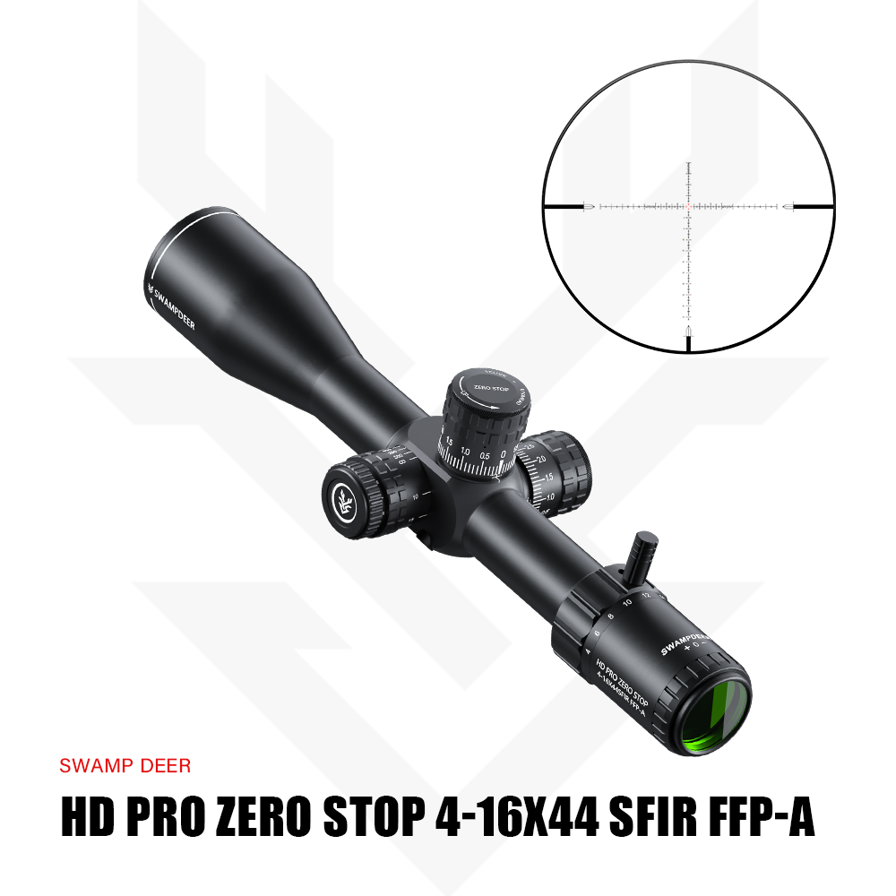 SWAMPDEER HD PRO ZERO STOP 4-16X44 SFIR FFP TÜFEK DÜRBÜNÜ