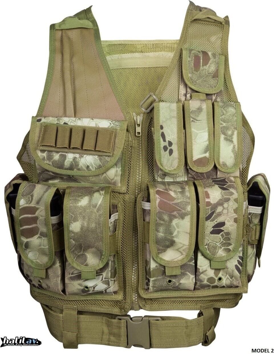 TAKTİKAL ŞARJÖRLÜ YELEK