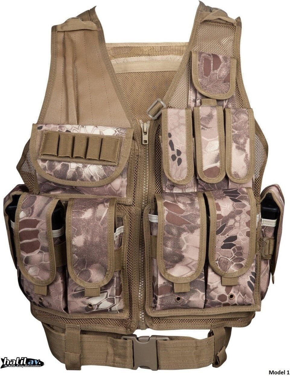 TAKTİKAL ŞARJÖRLÜ YELEK
