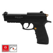 EKOL S P92 B Polimer Siyah Altın Havalı Tab Blwbck