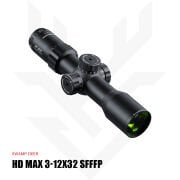 Swampdeer HD MAX 3-12X32 SF FFP Tüfek Dürbünü