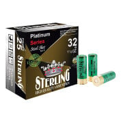 STERLING 12 Cal. Platinum Steel 32 G. No:6 Fişek