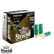 STERLING 12 Cal. Platinum Steel 32 G. No:6 Fişek