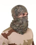 Kamuflaj Kare Fileli Askeri Şal, Fileli Puşi, Gizlenme Ağı Tactical File Puşi - Poşi 90X180CmRENK-1