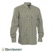 S.K.DEERHUNTER Wyatt Yeşil Kareli Uzun Kol Gömlek 45/46