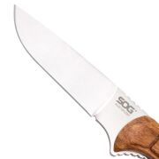 SOG HT022L Huntspoint Ahşap Saplı Avcı Bıçağı