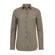 DEERHUNTER Lady Bridget Kahverengi KareliGömlek 38