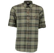 T. OS-Trachten Yeşil Erkek Gömleği Uzun Kol 37/38