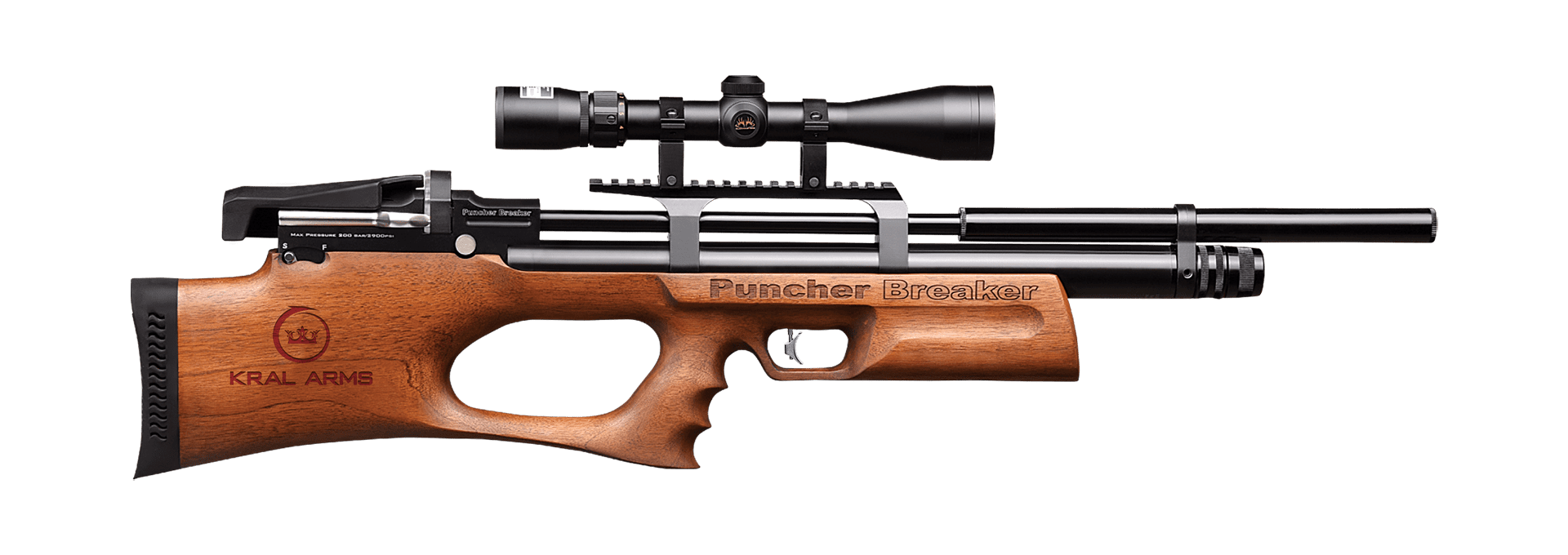 KRAL ARMS PCP PUNCHER BREAKER WS HAVALI HEDEF TÜFEĞİ