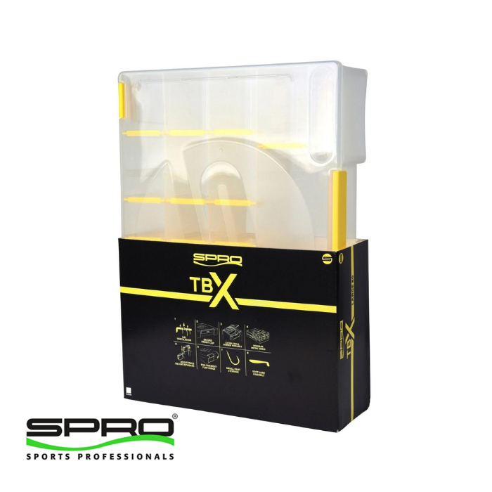 SPRO TBX50M Şeffaf 350x250x50CM Yem Kutusu