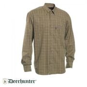 T. DEERHUNTER Marshall Yeşil Kareli Uzun Kol Gömlek 43/44