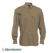 T. DEERHUNTER Marshall Red Kareli Uzun Kol Gömlek 41/42