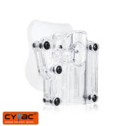 CYTAC Şeffaf Mega-Fit Kemer Klipsli Tabanca Kılıf