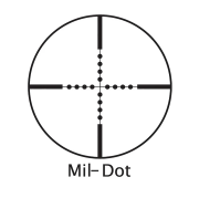 BARSKA 2.5-15X56 AR6 BLK MIL DOT Tüfek Dürbünü