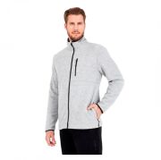 BLACKSPADE Önden Fermuarlı Polar Mont Gri